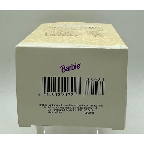 Hallmark Keepsake Ornament Vintage 1996 Springtime Barbie Collector‎ Series - Picture 3 of 3